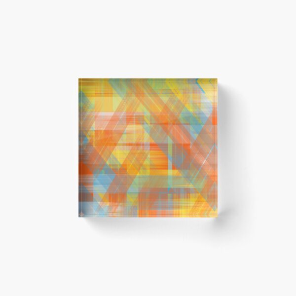 Item preview, Sunny Morning Plaid designed and sold by Fight-Kat.