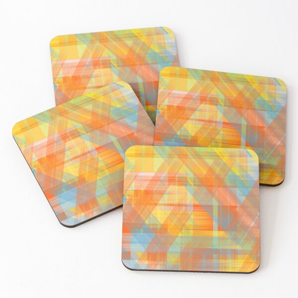 Item preview, Sunny Morning Plaid designed and sold by Fight-Kat.