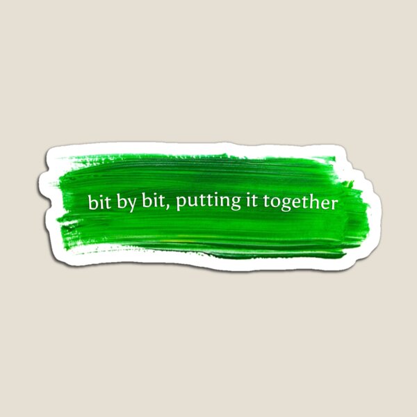 Aperçu de l'œuvre Dimanche dans le parc avec George Putting It Together Lyrics Graphic créée et vendue par melodyponder.