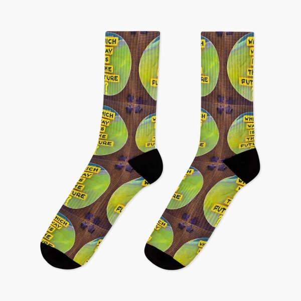 Item preview, Which Way Is The Future? designed and sold by prunellaparsnip.