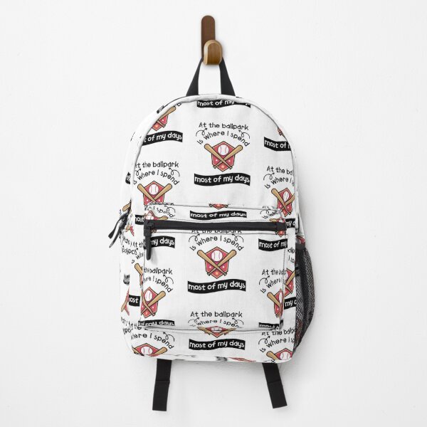 Item preview, Ballpark Spend Days / Baseball Player, Fans Love Game Saying design designed and sold by CreatedByHeidi.