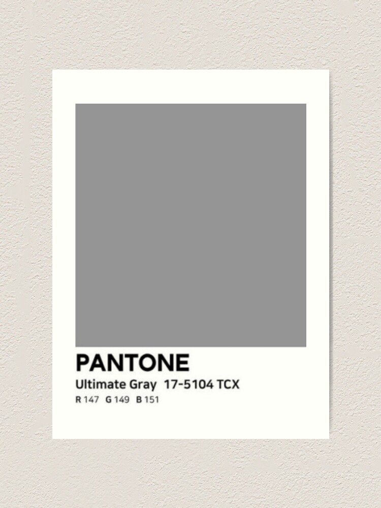 Gradient Blend Pantone 2021 Color of the Year Ultimate Gray 17