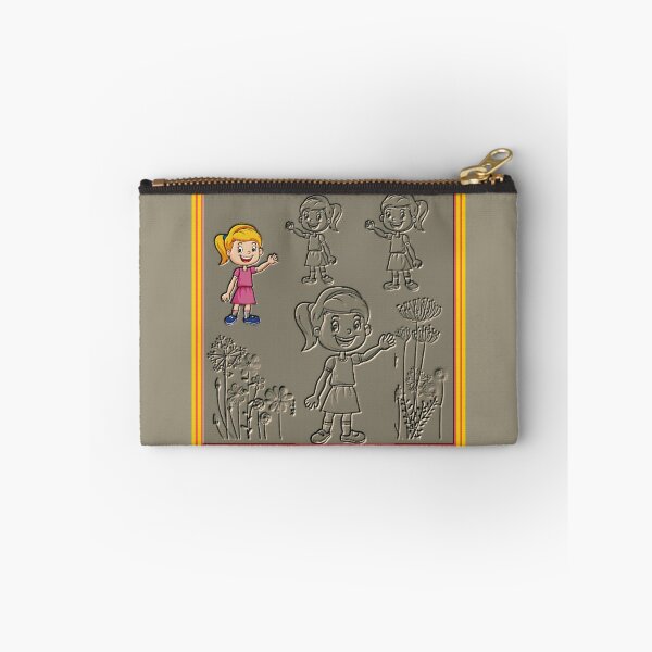 Item preview, Happy Girl in Flower Garden designed and sold by prashant art factory ✅️.