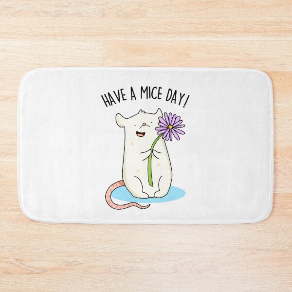 Item preview, Have A Mice Day Funny Mouse Puns  designed and sold by punnybone.