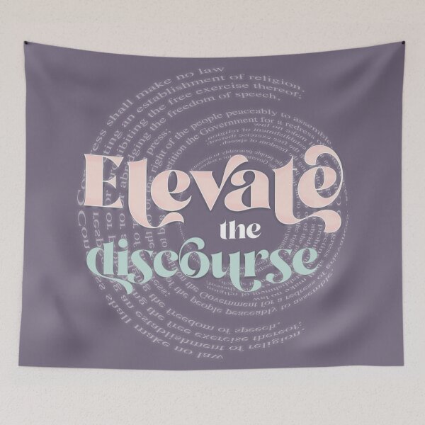 Item preview, Elevate the Discourse designed and sold by squishyrainbow.