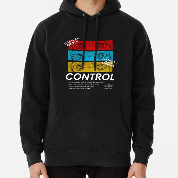 Control Makima - Chainsaw Man Pullover Hoodie