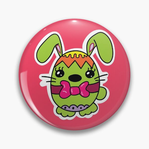 Item preview, Green Easter Egg Bunny  designed and sold by MagicStrawberry.