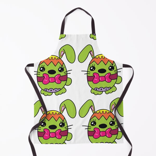 Item preview, Green Easter Egg Bunny designed and sold by MagicStrawberry.