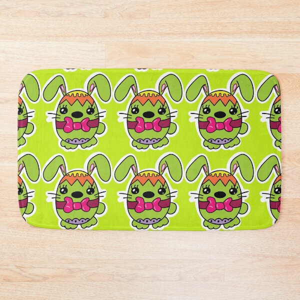 Item preview, Green Easter Egg Bunny  designed and sold by MagicStrawberry.