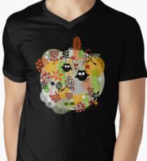 Cute Men's V-Neck T-Shirt