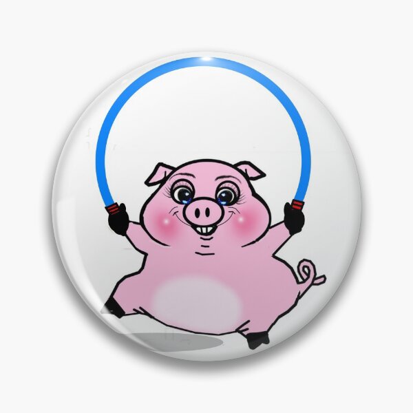Item preview, Pig jumping rope  designed and sold by Shirley cute art .