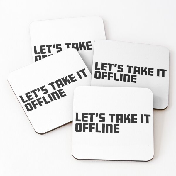 Item preview, Let's Take it Offline designed and sold by Tech-e-Tees.