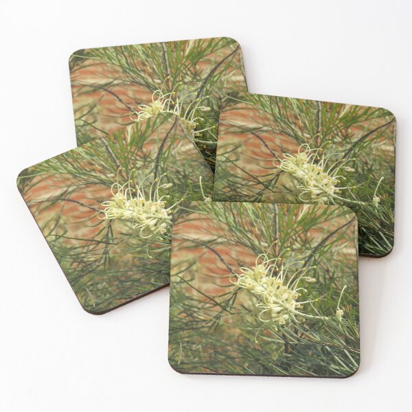 Item preview, White grevillea designed and sold by greentiger1.
