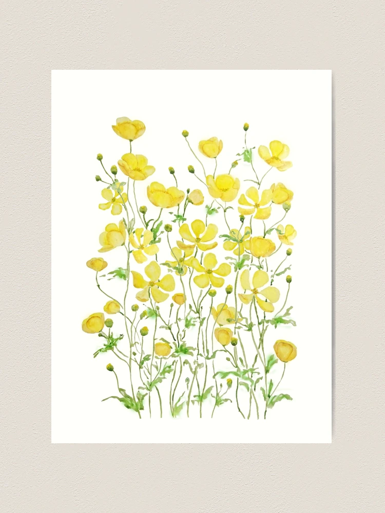 Buttercup #FL06 Floral Colored Sand Art Material