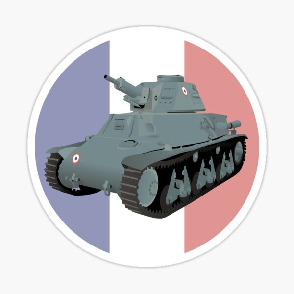 Item preview, Hotchkiss H35 WW2 French Tank designed and sold by NorseTech.