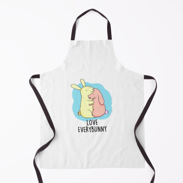 Item preview, Love Every Bunny Funny Rabbit Puns designed and sold by punnybone.