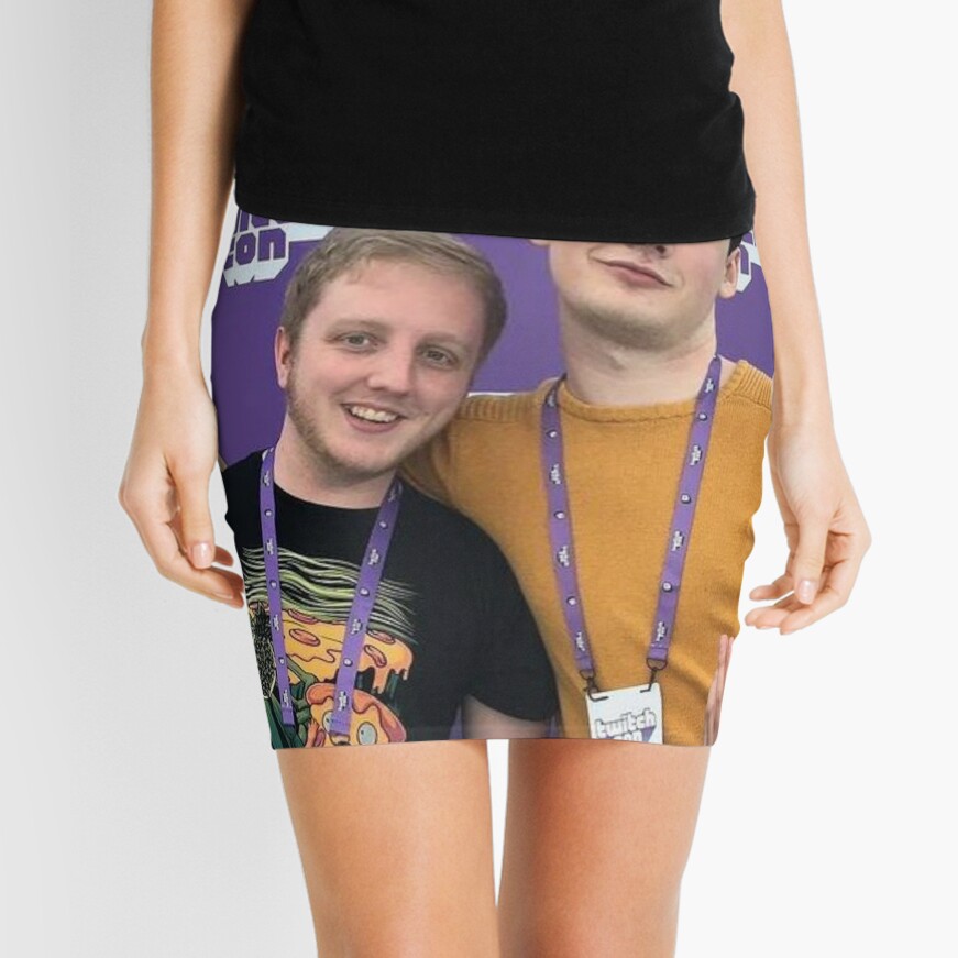 "Philza and Wilbur Soot" Mini Skirt by itsOrangeBlue | Redbubble