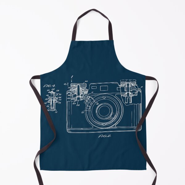 Item preview, Vintage classic camera patent blueprint design designed and sold by BRU Design.
