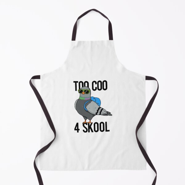 Item preview, Too Coo 4 Skool Funny Pigeon Puns designed and sold by punnybone.
