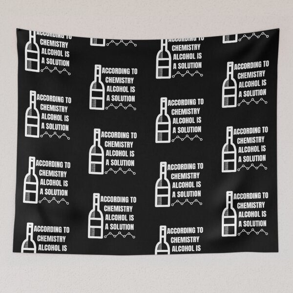Item preview, Alcohol is a Solution designed and sold by dreamofdenim.