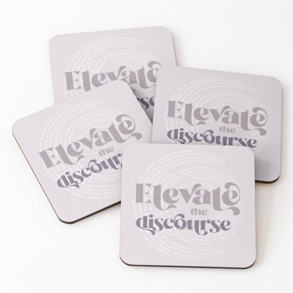 Item preview, Elevate the Discourse designed and sold by squishyrainbow.