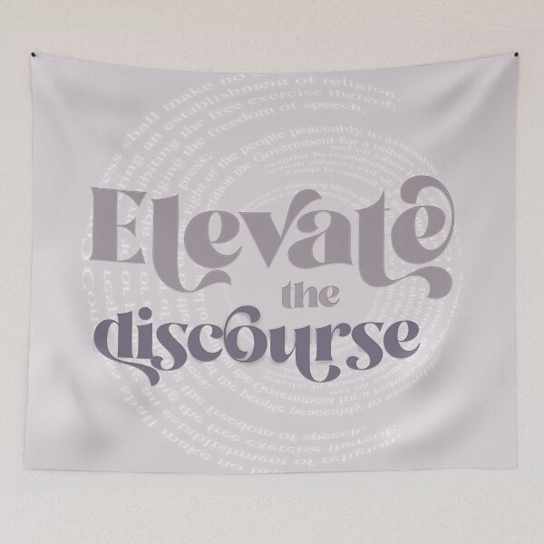 Item preview, Elevate the Discourse designed and sold by squishyrainbow.