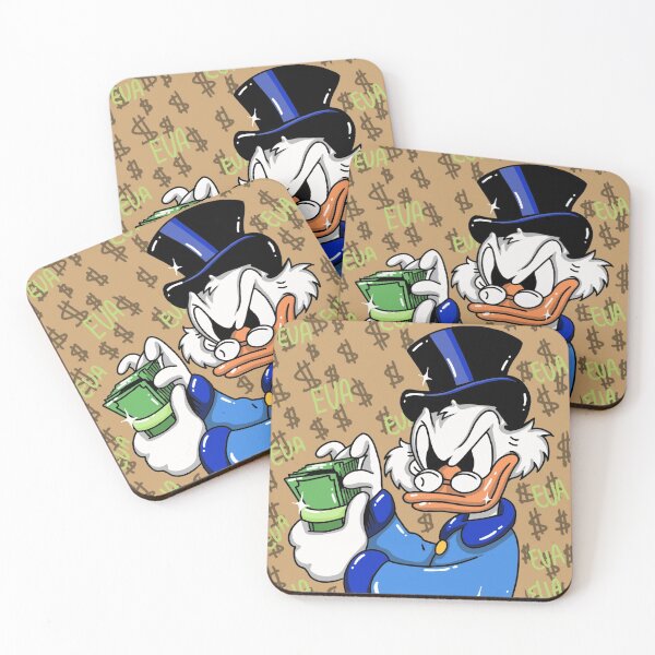 Item preview, Golden Scrooge mcduck and Money | Eva Kiseleva designed and sold by Eva Kiseleva.