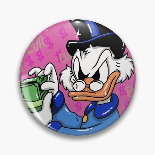Item preview, Glam Scrooge mcduck and Money | Eva Kiseleva designed and sold by Eva Kiseleva.