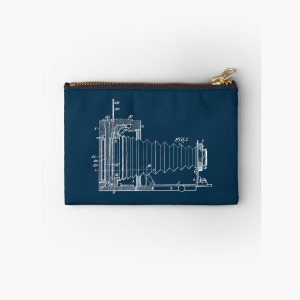 Item preview, Vintage bellows camera patent blueprint design designed and sold by BRU Design.