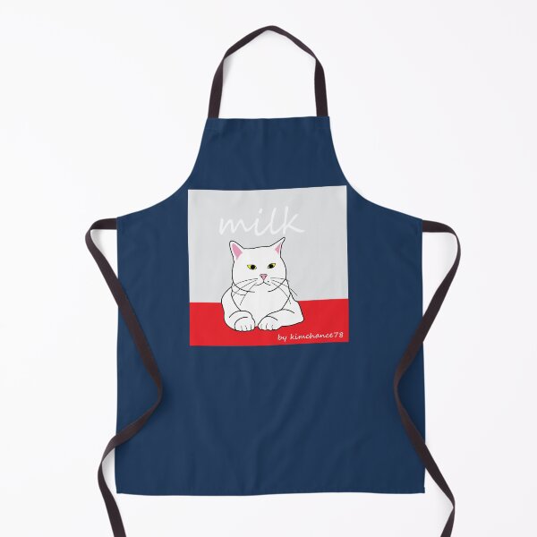 Item preview, white cats design. milk story. designed and sold by dadamda.