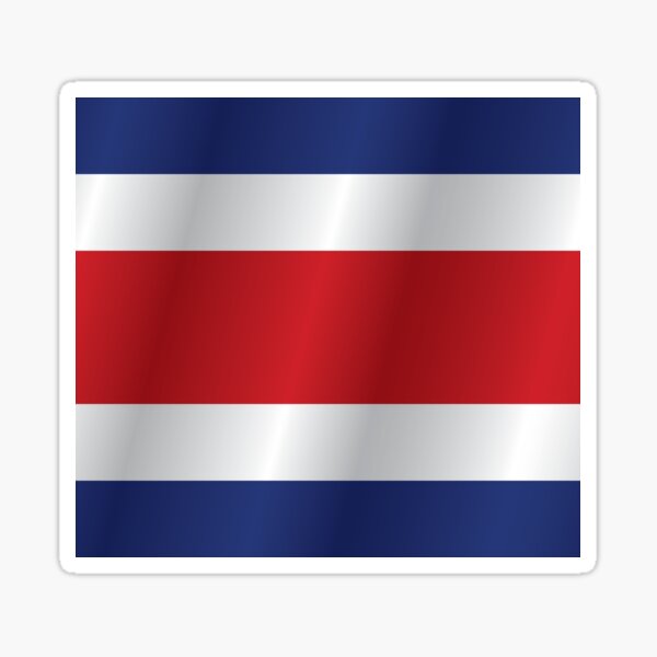 "Costa Rica flag" Sticker for Sale by ARTPICSS Redbubble