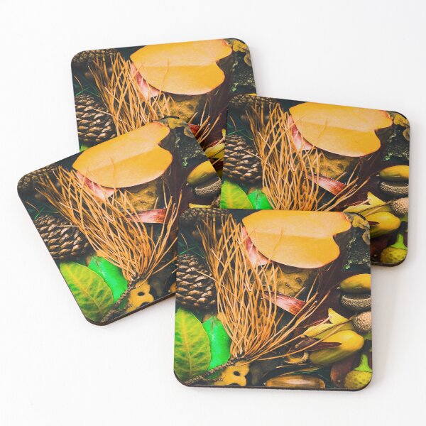 Item preview, Forest Colourful Pattern Collage Melbourne Australia Art designed and sold by MelbourneGarden.