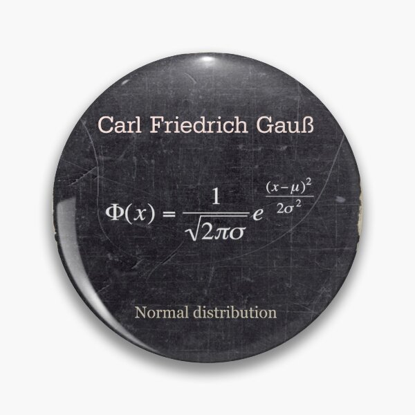 Item preview, Carl Friedrich Gauß - Normal distribution designed and sold by NW-Photo-Art.