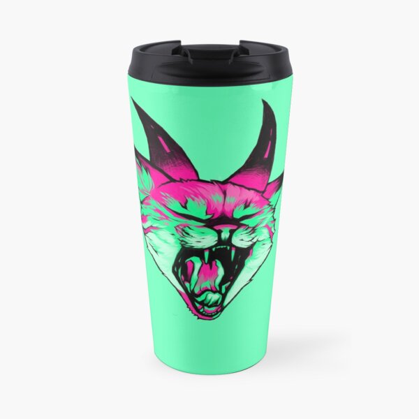 Acid Kitten Travel Mug