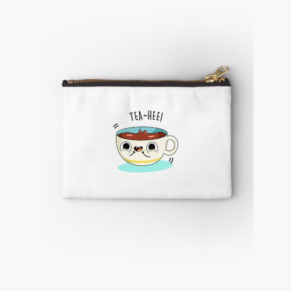 Item preview, Tea Hee Funny Tea Cup Puns  designed and sold by punnybone.