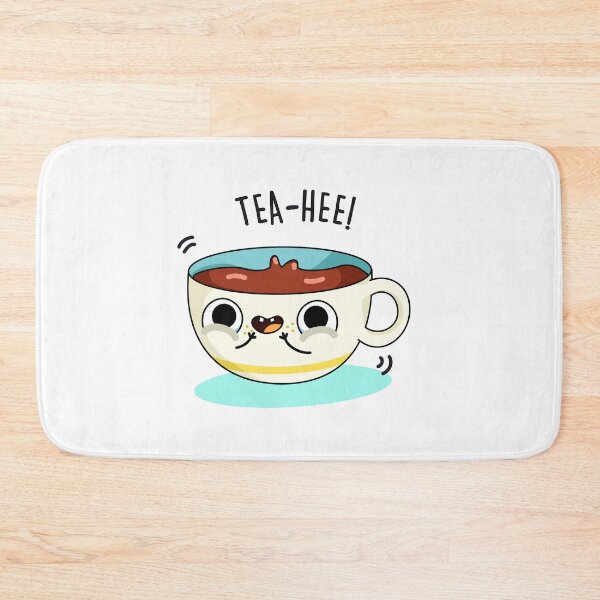Item preview, Tea Hee Funny Tea Cup Puns  designed and sold by punnybone.