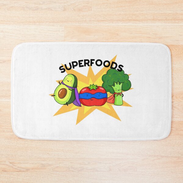 Item preview, Superfoods Funny Vegetable Puns  designed and sold by punnybone.