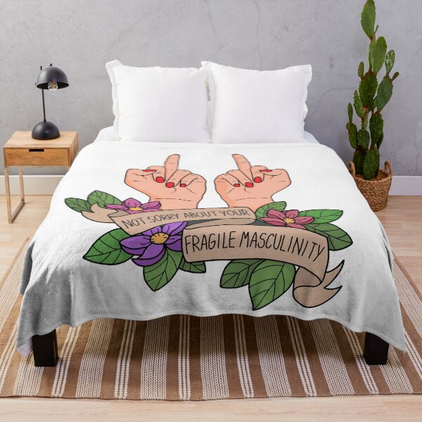 Item preview, Not Sorry About Your Fragile Masculinity designed and sold by ValentinaHramov.