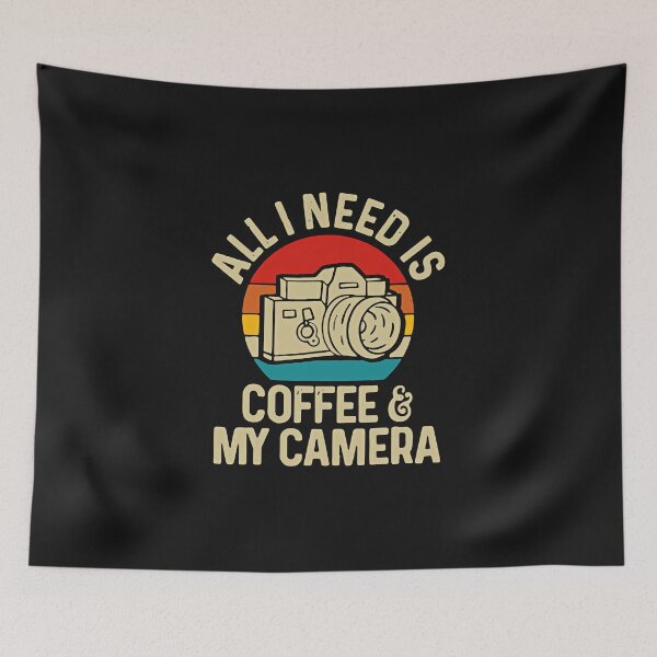 Item preview, Photographer All Need Is Coffee And Camera Vintage designed and sold by JesseHess.