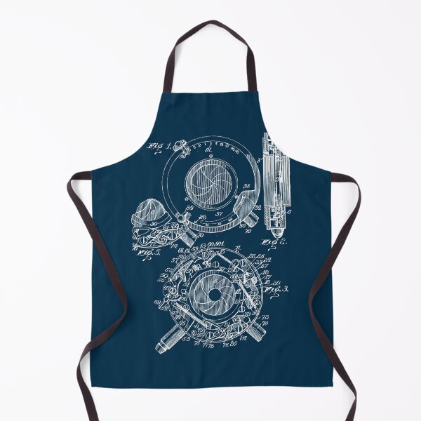 Item preview, Vintage mechanical iris patent blueprint design designed and sold by BRU Design.