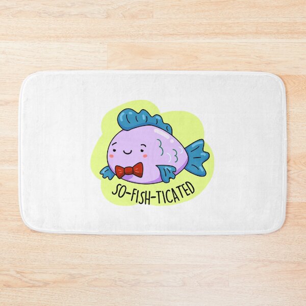 Item preview, So-fish-ticated Funny Sophisticated Fish Puns  designed and sold by punnybone.