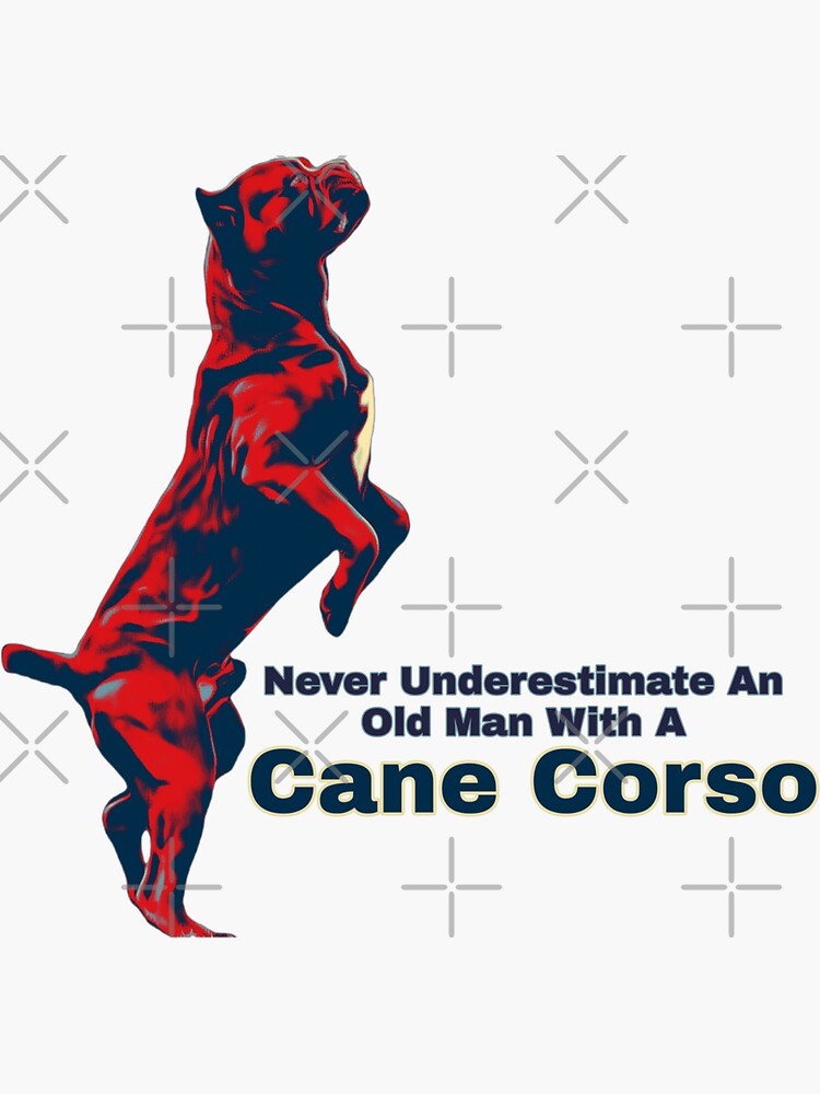 "Cane Corso Quotes " Sticker by Yayatachdiyat71 Redbubble