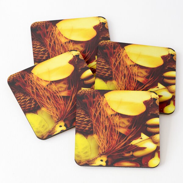 Item preview, Yellow Forest Colourful Pattern Melbourne Australia Art designed and sold by MelbourneGarden.