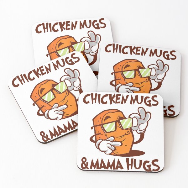 Item preview, Chicken Nugs And Mama Hugs For Nugget Lover Funny designed and sold by BugattiDivo58.
