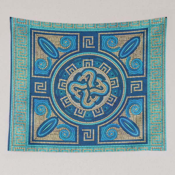 Item preview, Mosaic Tile Ornament designed and sold by k9printart.