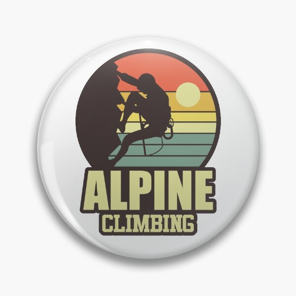 Item preview, Alpine Climbing | Born To Climb Forced To Work designed and sold by GravitiTees.