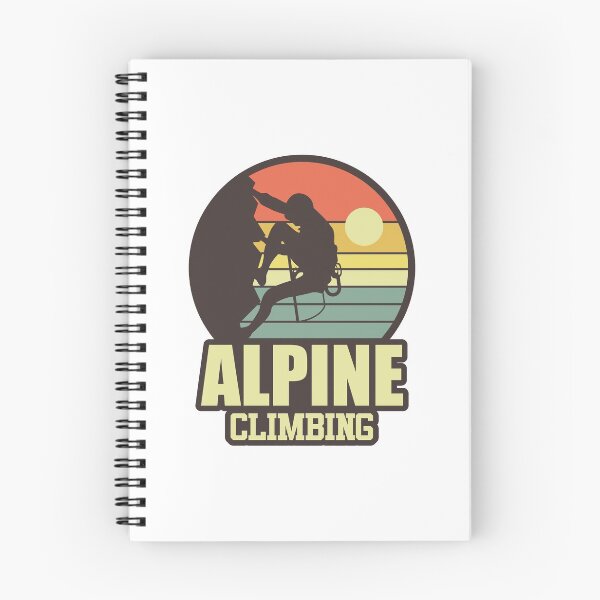 Item preview, Alpine Climbing | Born To Climb Forced To Work designed and sold by GravitiTees.