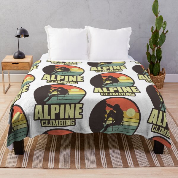 Item preview, Alpine Climbing | Born To Climb Forced To Work designed and sold by GravitiTees.