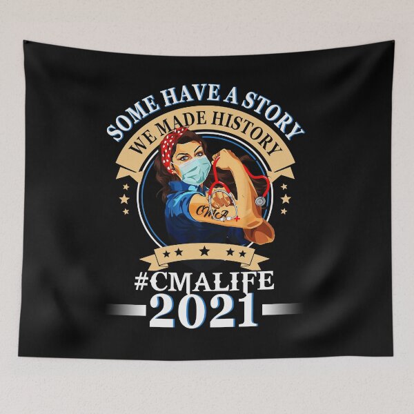 Item preview, Some Have A Story We Made History CMA Life 2021 95  vintage retro, cma vintage, job, cma love,  designed and sold by davidcgonzale.