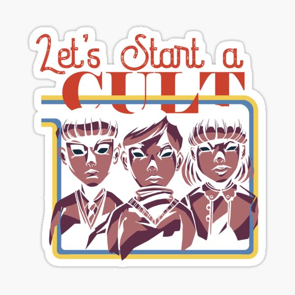 let's start a cult moletom com capuz